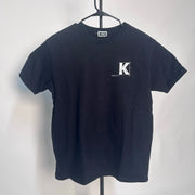 Kith Figure A Laying Down the Foundation Tee Black pre-owned size XLarge