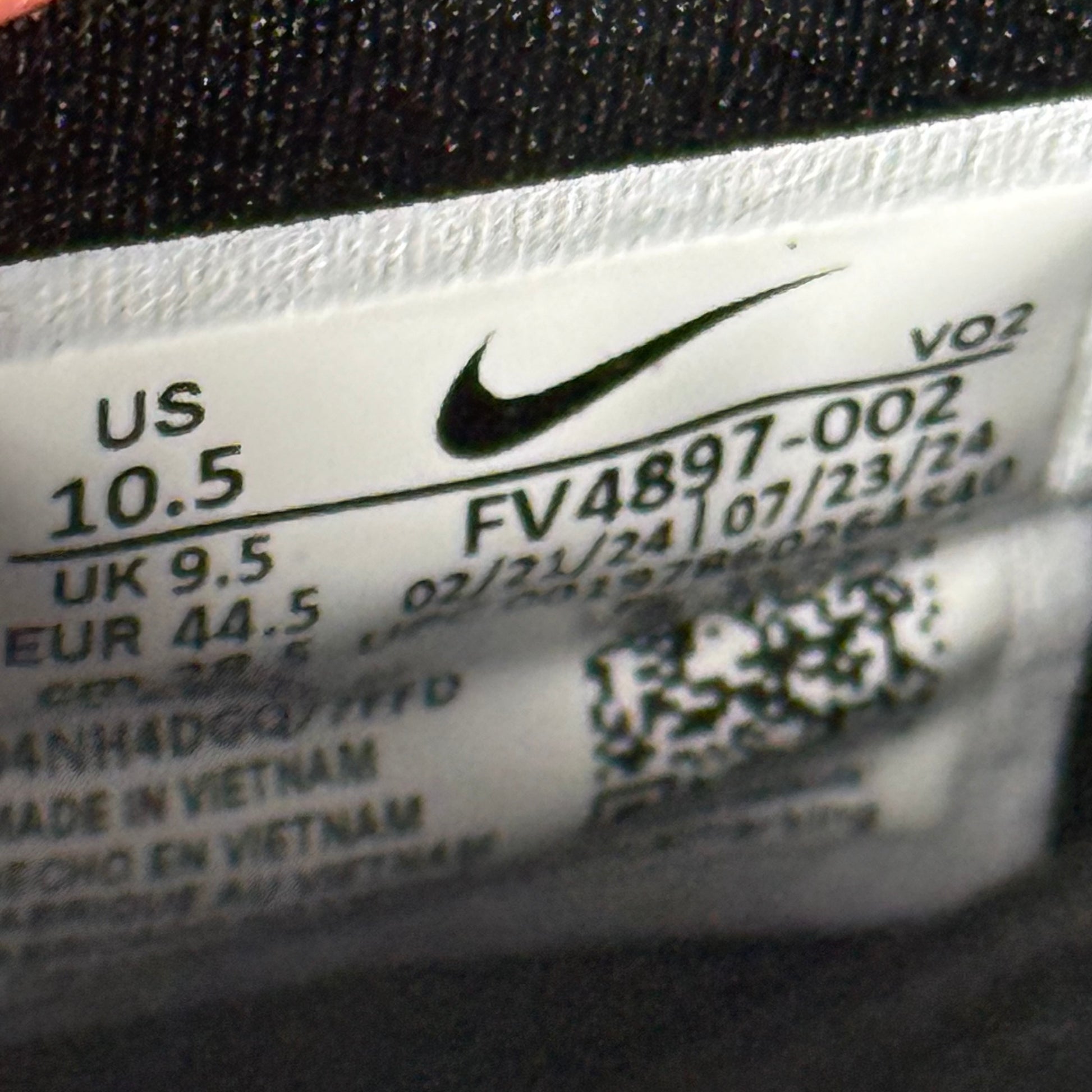 Nike Infinity Tour 2 Gore-Tex Black