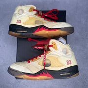 Jordan 5 Retro Off-White Sail *pre-owned* SIZE 12