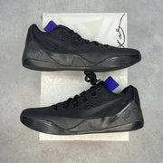 Nike Kobe 9 Elite Low EM Protro TB Triple Black 9.5 (Pre-Owned) - front