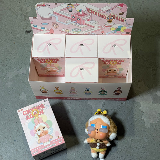 Pop Mart CRYBABY Crying Again Series Vinyl Face Plush (SINGLES)