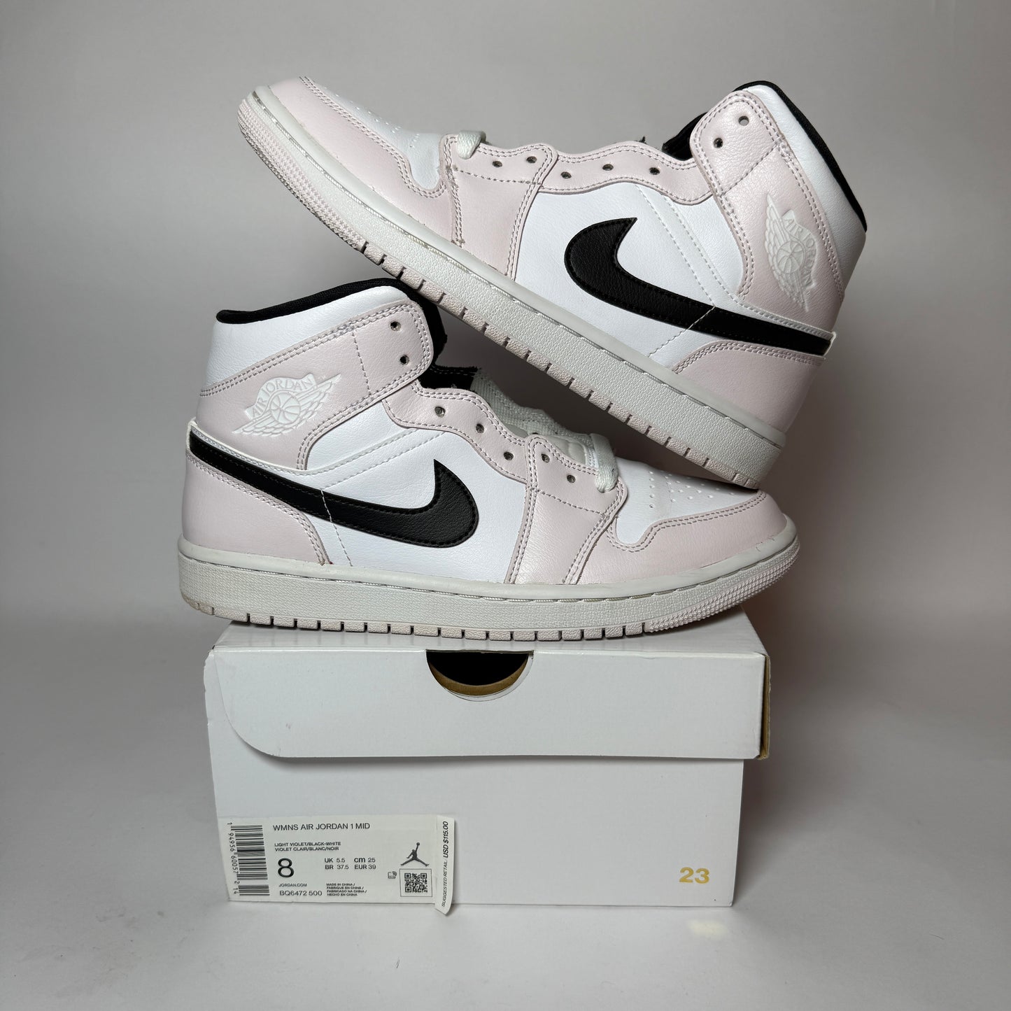 Jordan 1 Mid Barely Rose Women’s (Pre-Owned) (SIZE 6.5Y/8W)