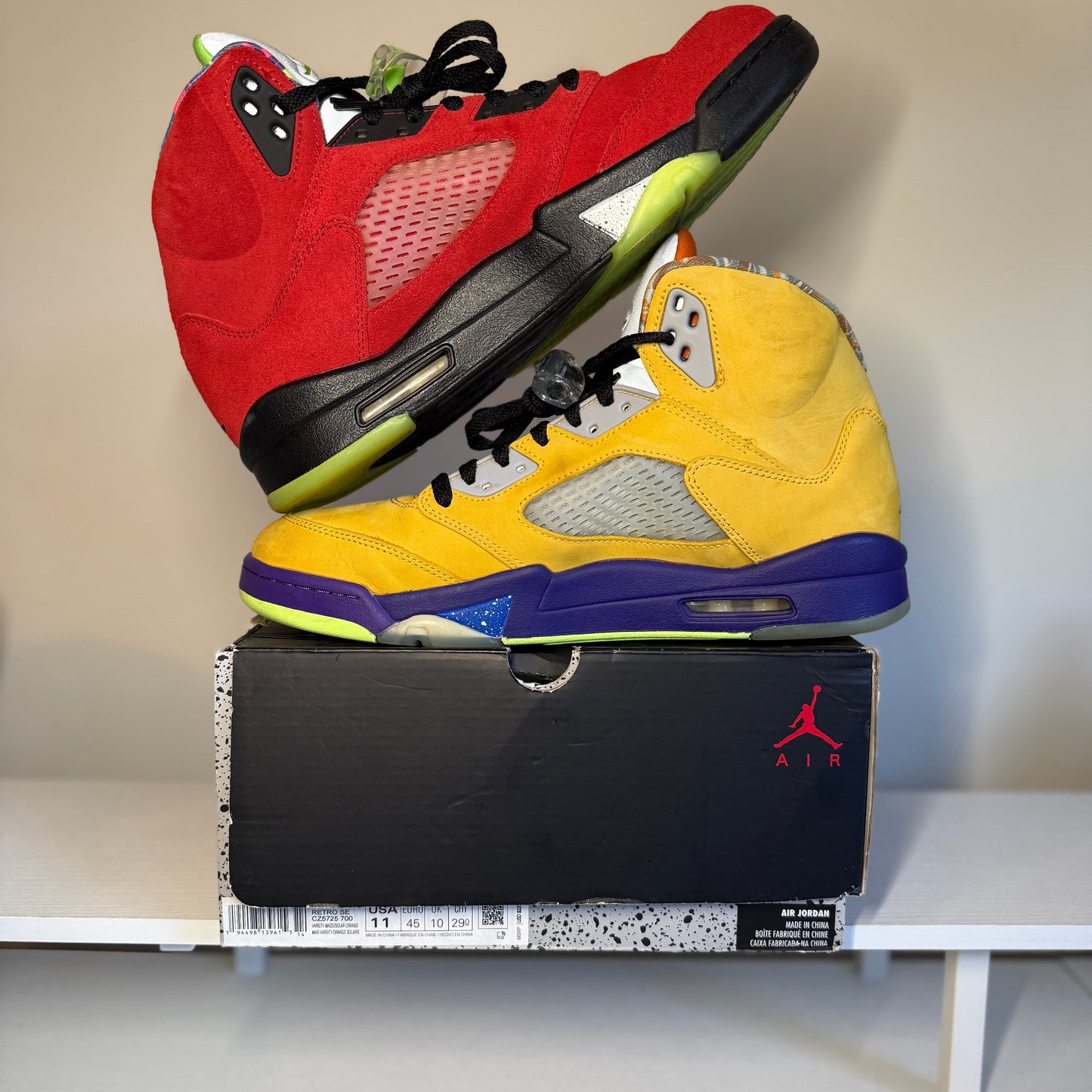 Jordan 5 What The *pre-owned* (SIZE 11)