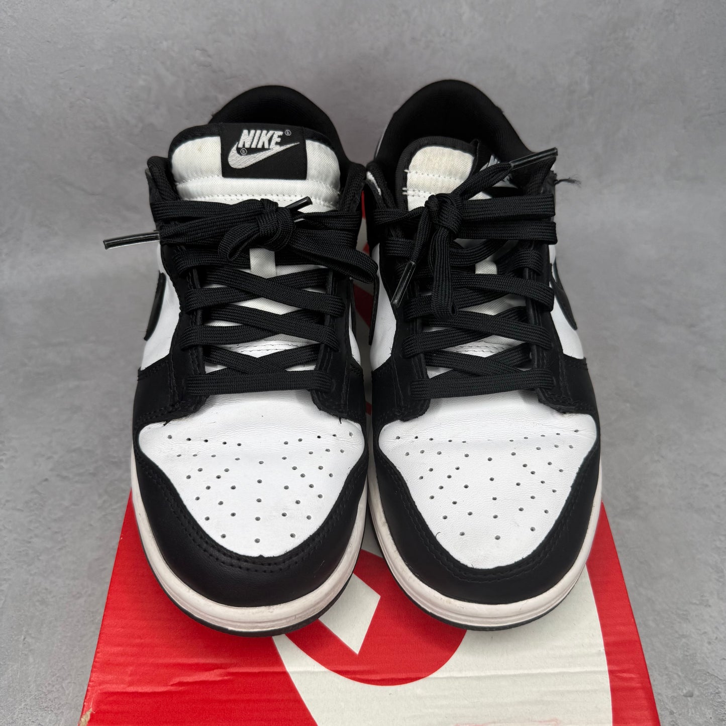 Nike Dunk Low Retro White Black Panda *pre-owned* SIZE 7