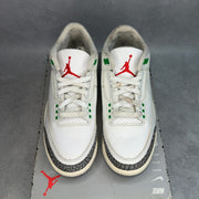 Jordan 3 Retro Lucky Green (Women's) 9W (Pre-Owned) - tag