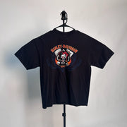 Harley Davidson Joker Saint Pete Beach Black Tee *pre-owned* SIZE L - Kicks Collective PA - Harley Davidson - hd - Apparel - L - Pre-Owned - No Box