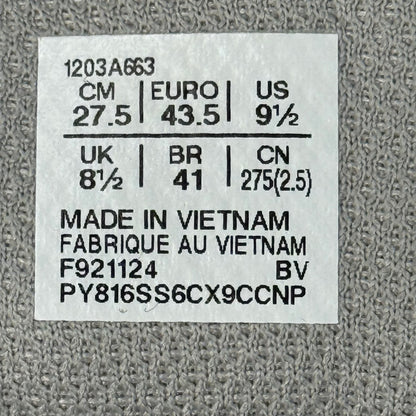 ASICS Gel-NYC Cream Cloud Grey *pre-owned* SIZE 9.5