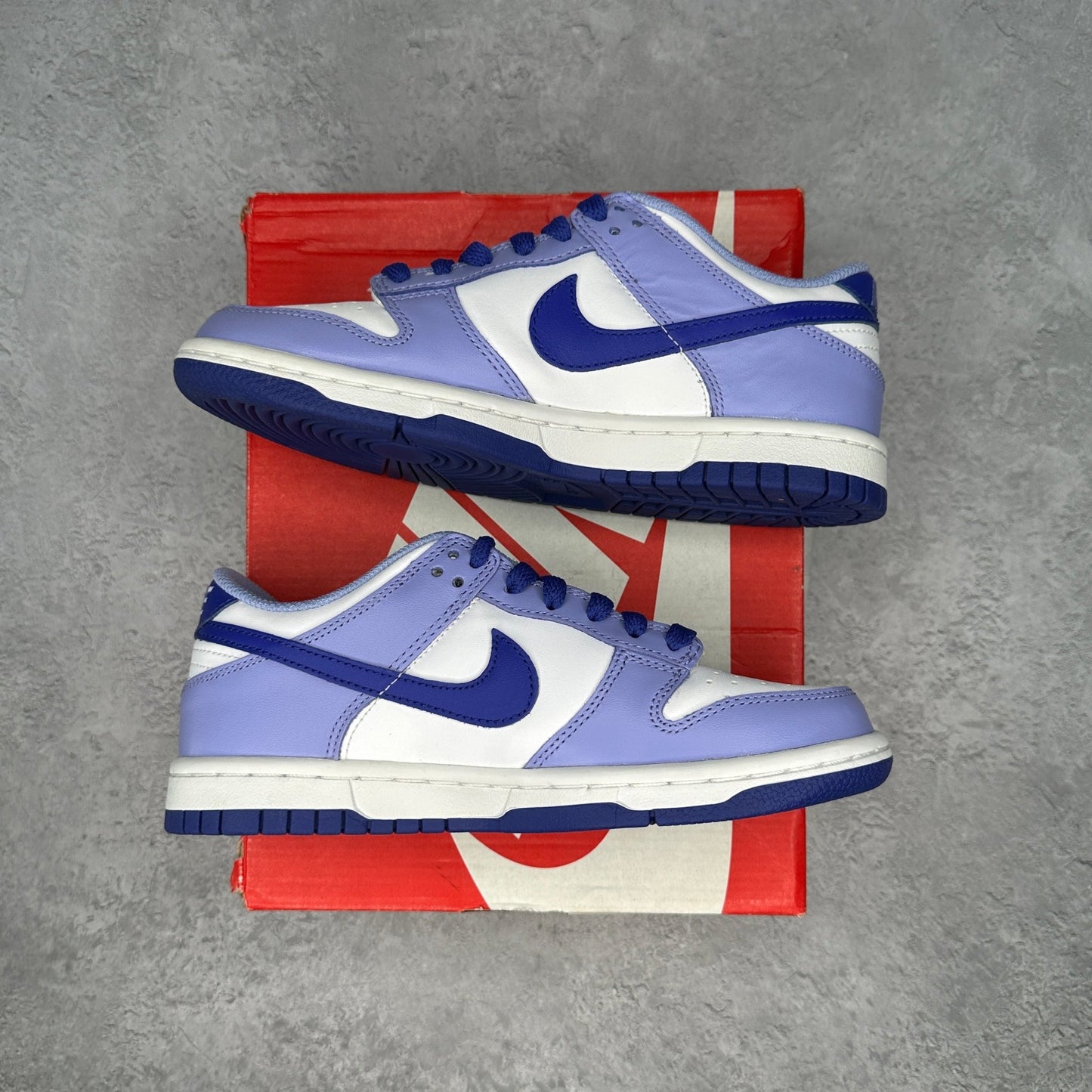 Nike Dunk Low Blueberry (GS) - Kicks Collective PA - Nike - DZ4456 - 100 - Kid's Shoes - 4Y - Brand New