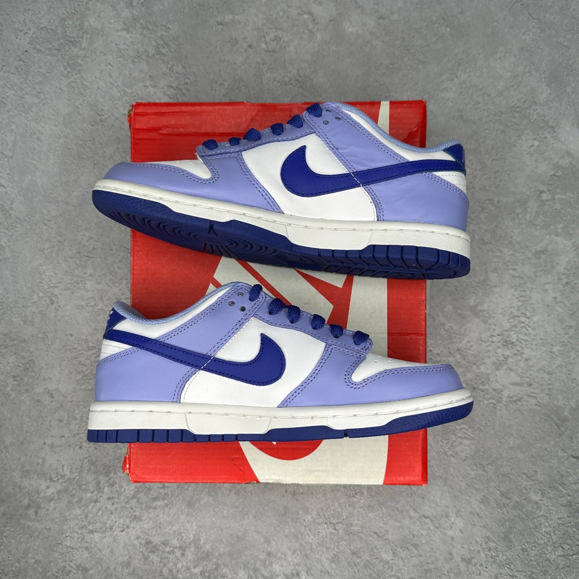Nike Dunk Low Blueberry (GS) - Kicks Collective PA - Nike - DZ4456 - 100 - Kid's Shoes - 4Y - Brand New