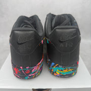 Nike Air Force 1 Low '07 Black Paint Splatter customs