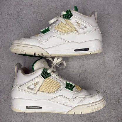 Jordan 4 Retro Metallic Green *pre-owned* SIZE 9.5