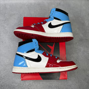 Jordan 1 Retro High Fearless UNC Chicago *pre-owned* SIZE 10
