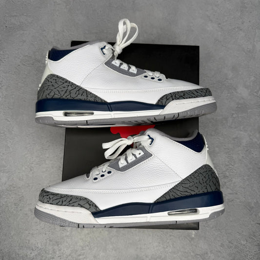 Jordan 3 Retro Midnight Navy (GS) *pre - owned* SIZE 7Y - Kicks Collective PA - Jordan - DM0967-140 - Kid's Shoes - 7Y - Pre - Owned