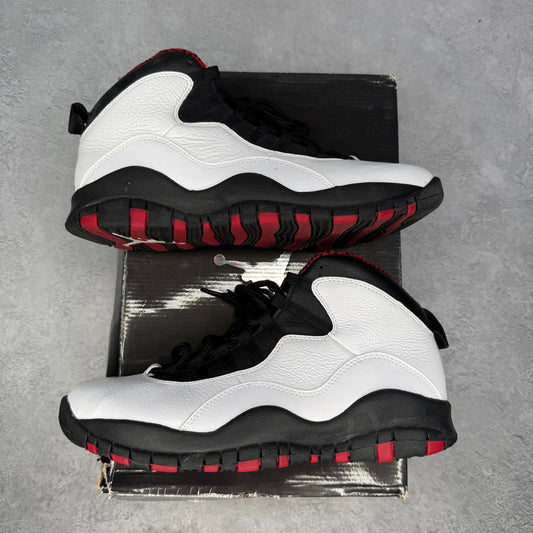 Jordan 10 Retro Chicago Bulls (2012) *pre - owned* SIZE 8 - Kicks Collective PA - Jordan - 310805-100 - Men's Shoes - 8M/9.5W - Pre - Owned