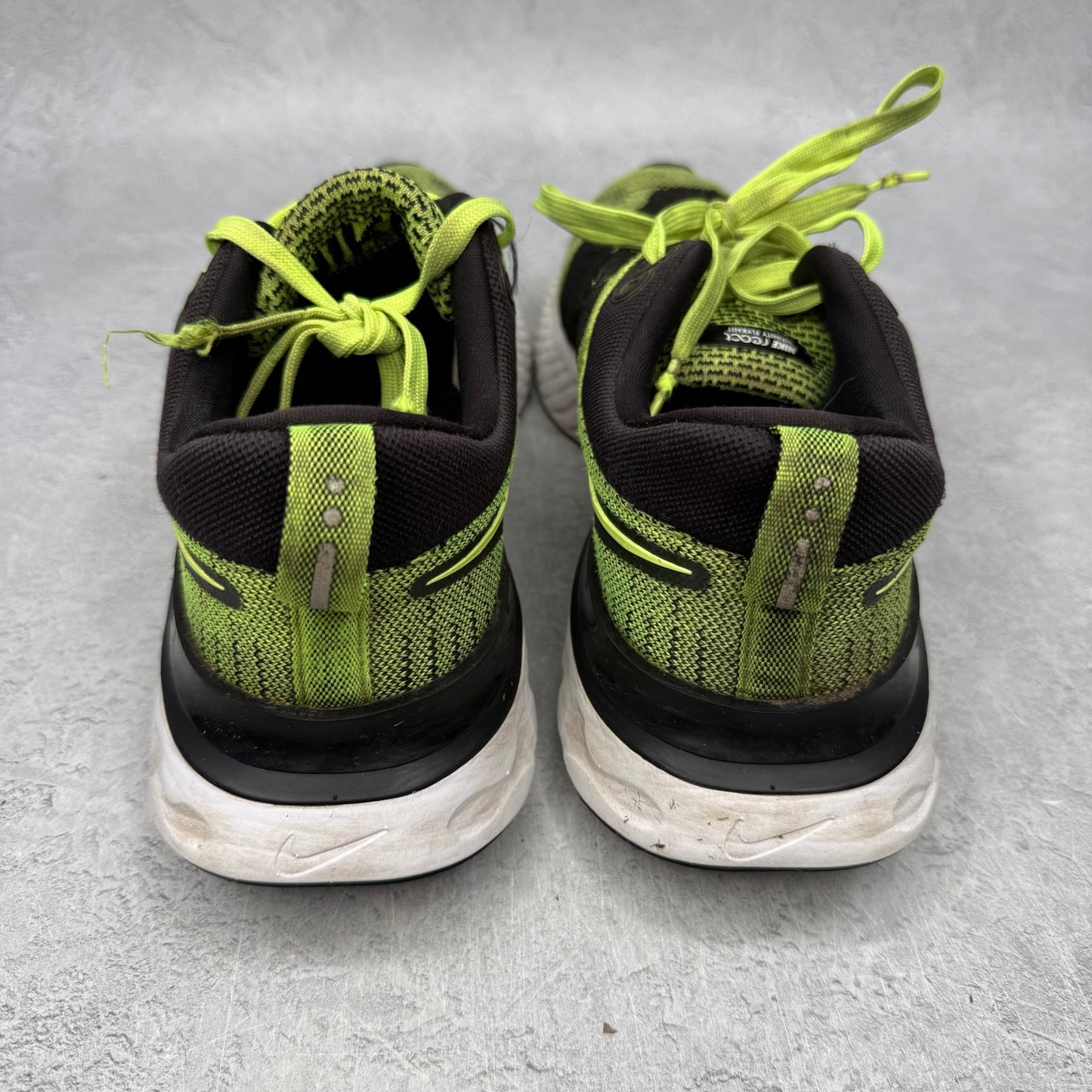 Nike React Infinity Run Flyknit 2 Volt Black *pre - owned* SIZE 10.5 - Kicks Collective PA - Nike - CT2357-700 - Men's Shoes - 10.5M/12W - Pre - Owned - No Box