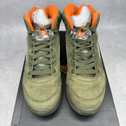 Jordan 5 Retro Olive (2024) (GS) pre-owned size 6Y