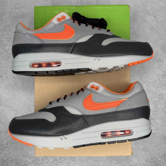 Nike Air Max 1 SP HUF Brilliant Orange - Kicks Collective PA - Nike - HF3713 - 001 - Men's Shoes - 12M/13.5W - Brand New