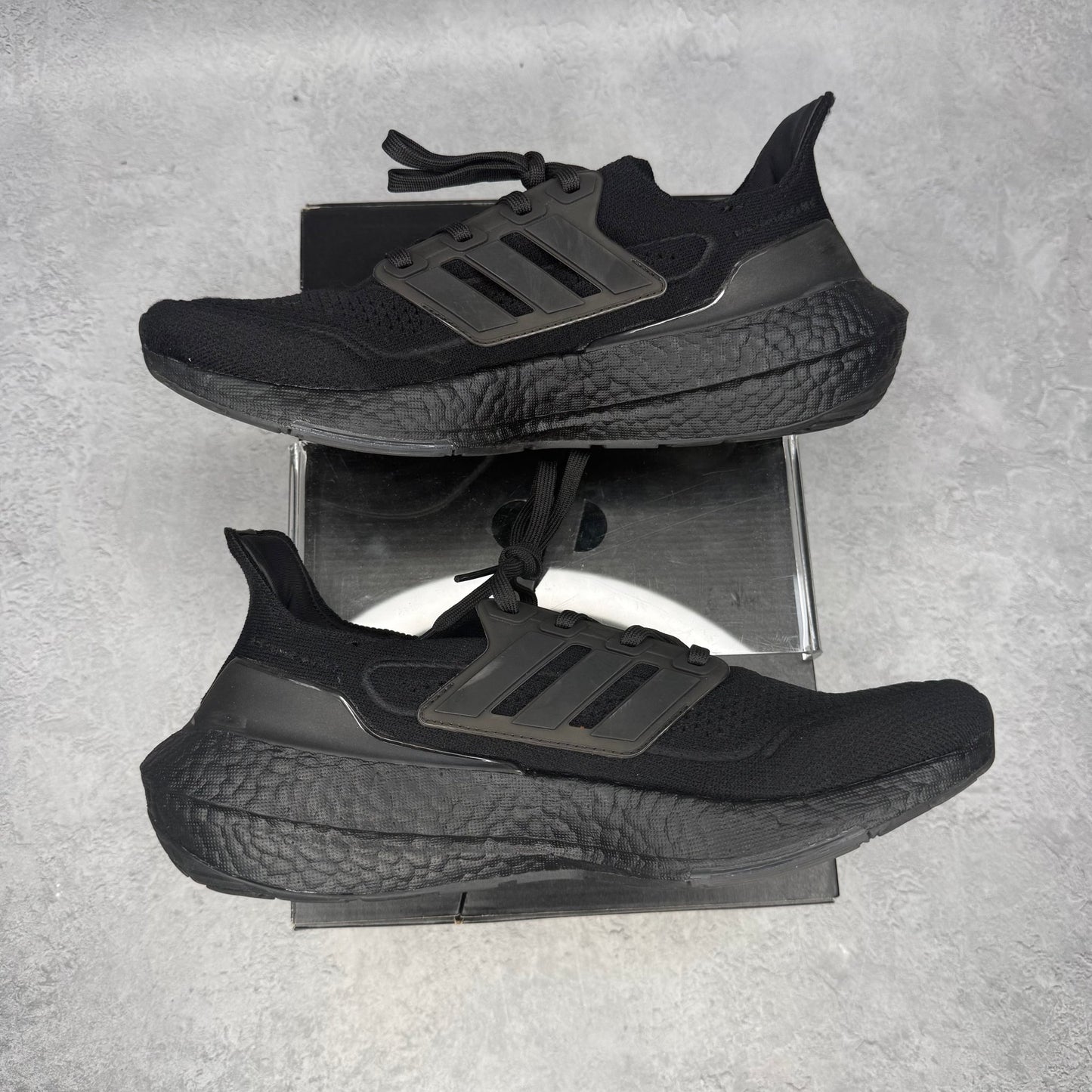 adidas Ultra Boost 21 Triple Black *pre - owned* SIZE 9 - Kicks Collective PA - adidas - FY0306 - Men's Shoes - 9M/10.5W - Pre - Owned