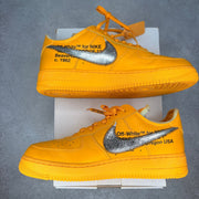 Nike Air Force 1 Low Off - White ICA University Gold *pre - owned* SIZE 12 - Kicks Collective PA - Nike - DD1876-700 - Men's Shoes - 12M/13.5W - Pre - Owned