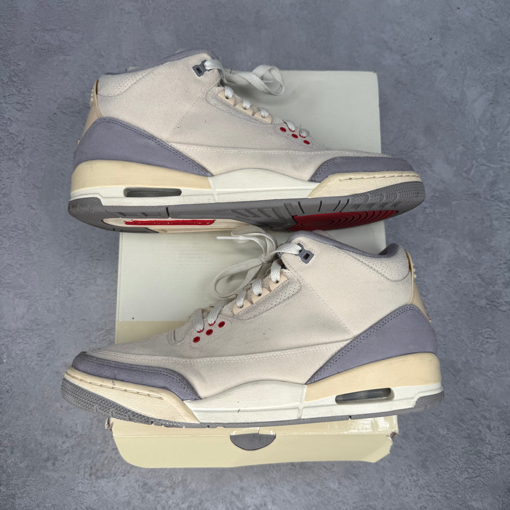 Jordan 3 Retro Muslin *pre-owned* SIZE 11
