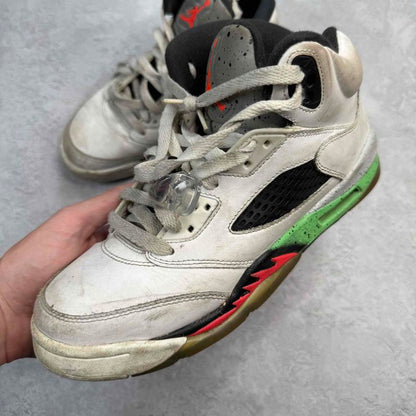 Jordan 5 Retro Poison Green (GS) *pre-owned* SIZE 6.5Y