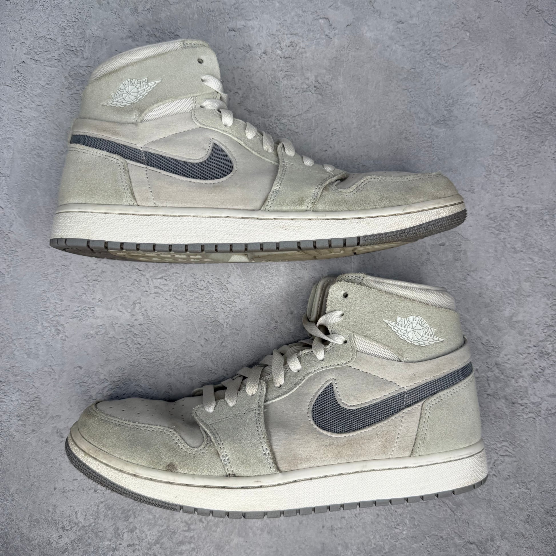 Jordan 1 High Zoom Air CMFT 2 Particle Grey *pre-owned* SIZE 11
