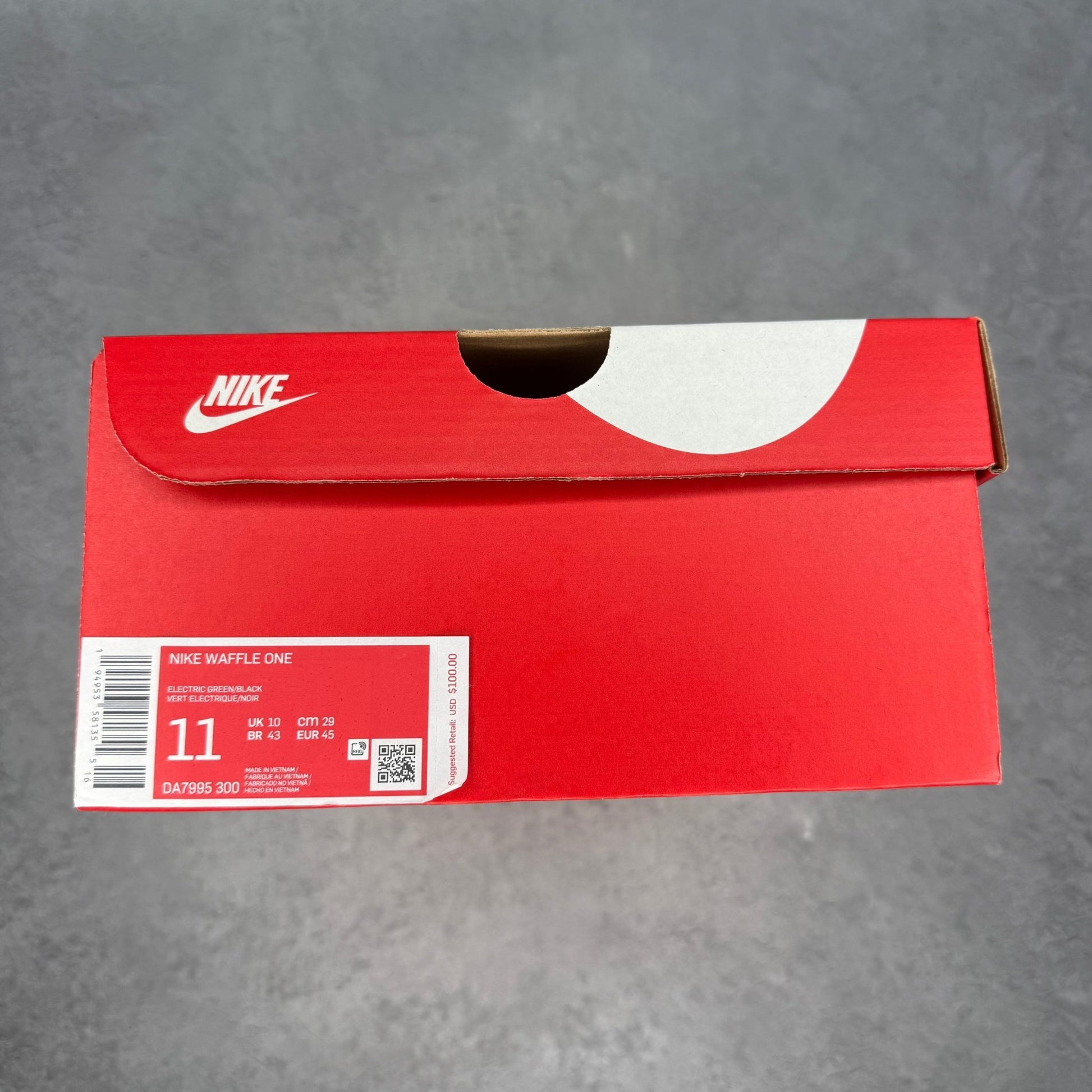 Nike Waffle One Electric Green *pre - owned* SIZE 11 - Kicks Collective PA - Nike - DA7995-300 - Men's Shoes - 11M/12.5W - Pre - Owned