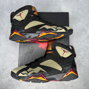Jordan 7 Retro Black Olive pre-owned size 10.5