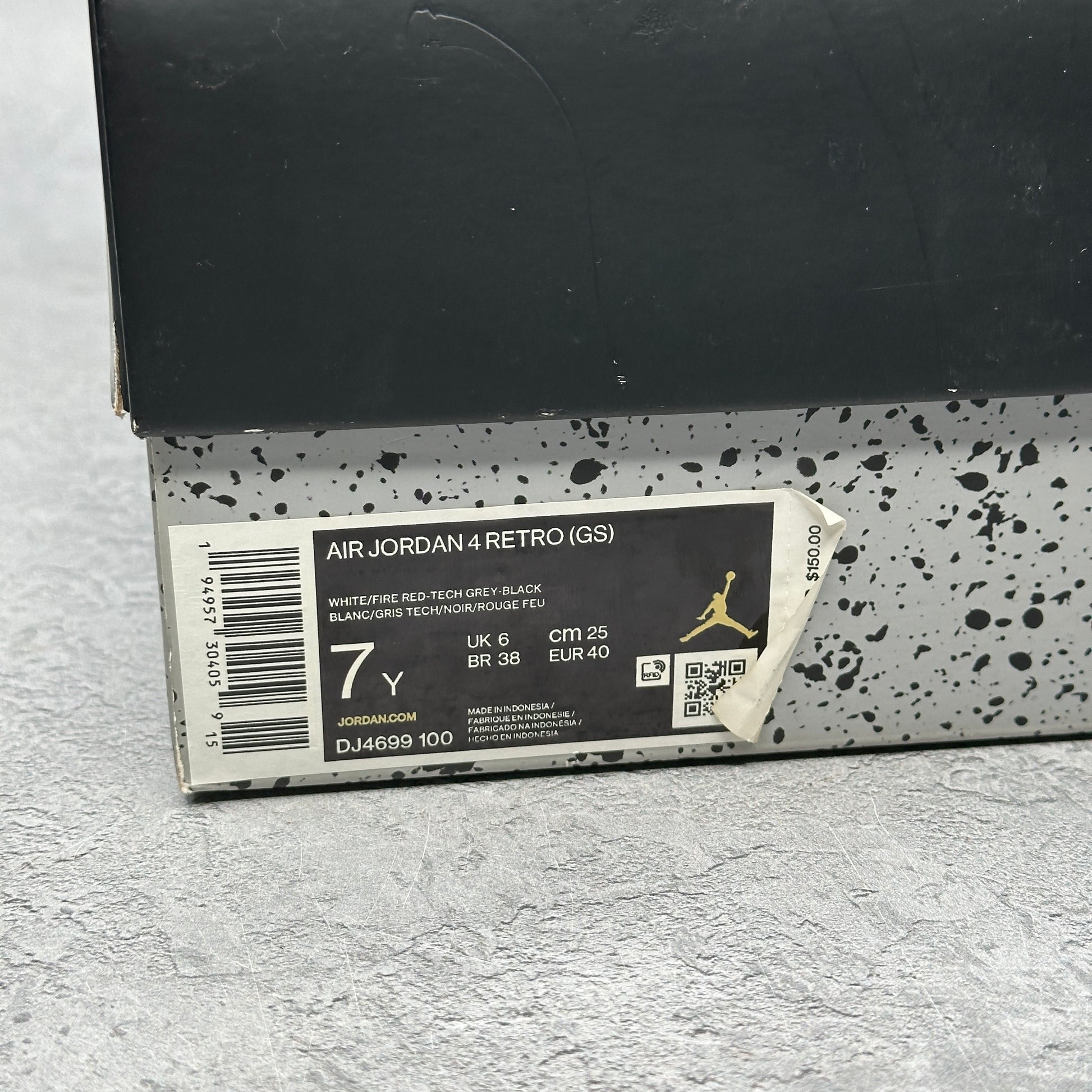 Jordan 4 Retro White Oreo (2021) (GS)