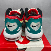 Nike Air Max2 Light Habanero Red Navy Emerald *pre-owned* SIZE 9