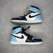 Jordan 1 Retro High UNC Patent (Women's) *pre-owned* SIZE 12W
