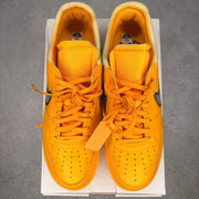 Nike Air Force 1 Low Off - White ICA University Gold *pre - owned* SIZE 12 - Kicks Collective PA - Nike - DD1876-700 - Men's Shoes - 12M/13.5W - Pre - Owned