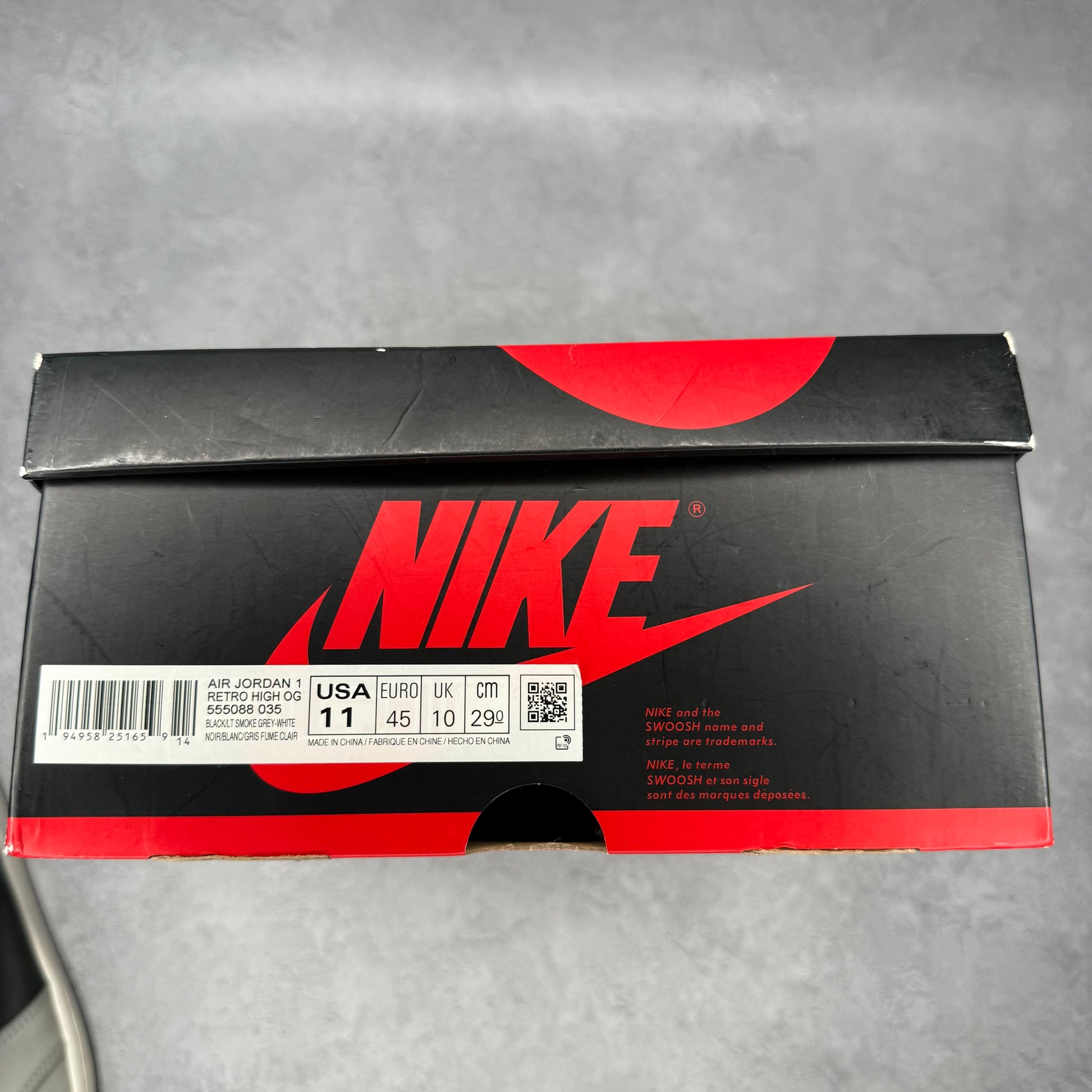 Jordan 1 Retro High Shadow 2.0 *pre-owned* SIZE 11