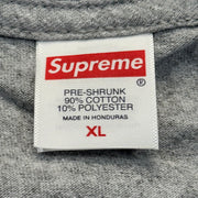 Supreme Playboi Carti Tee Grey SIZE XL