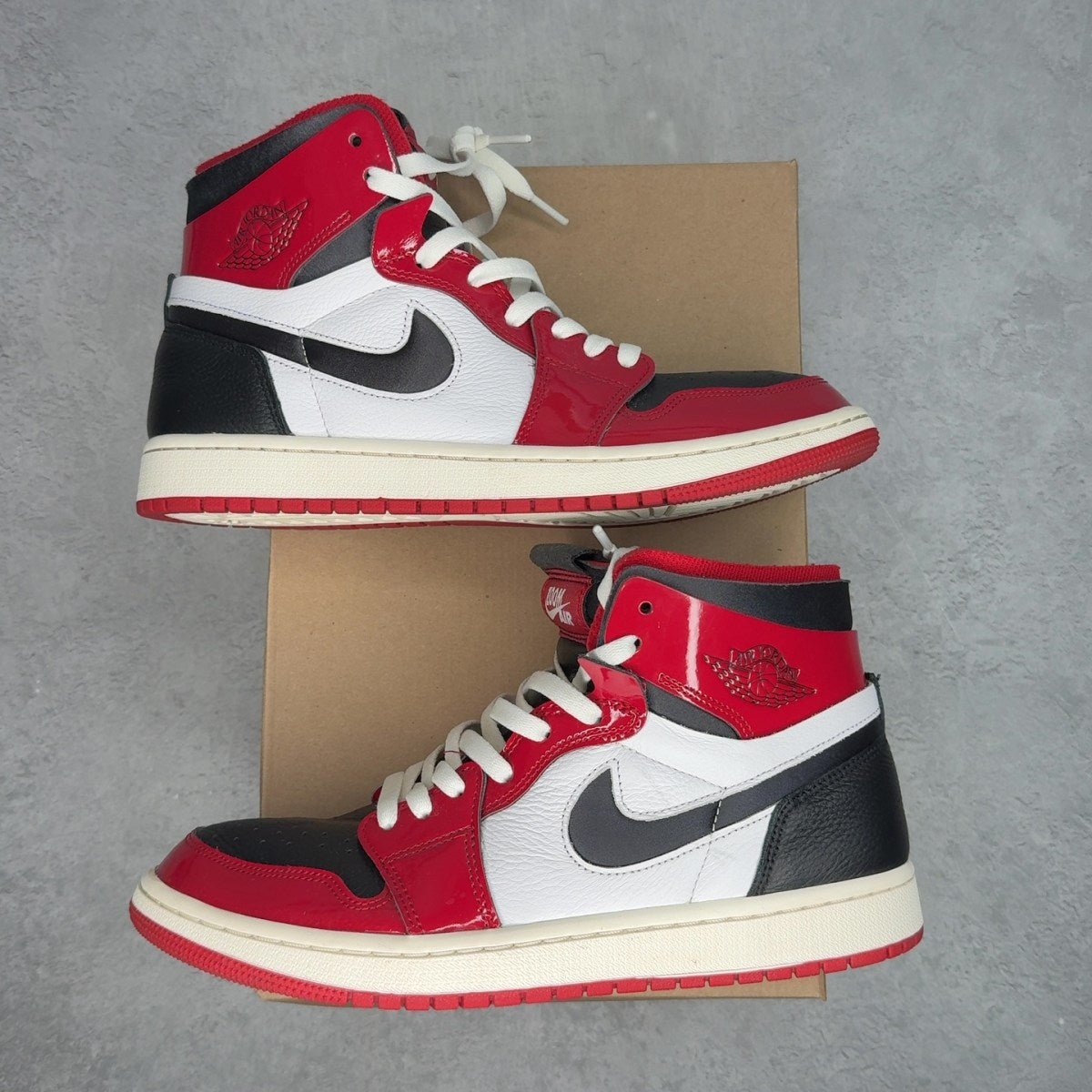 Jordan 1 High Zoom Air CMFT Patent Chicago (Women's) 10W (Pre-Owned) - Image 1