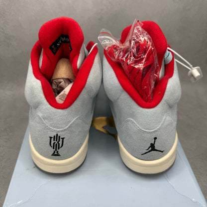 Jordan 5 Retro Trophy Room Ice Blue *yellowed* - Kicks Collective PA - Jordan - CI1899-400 - Men's Shoes - 12M/13.5W - Brand New - Original Box (Damaged)