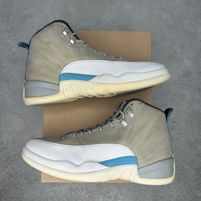 Jordan 12 Retro Grey University Blue *pre-owned* SIZE 11.5