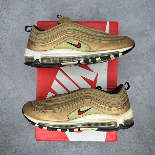 Nike Air Max 97 Metallic Gold (2017/2018) *pre-owned* SIZE 8.5