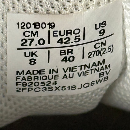 ASICS Gel-1130 White Black *pre-owned* SIZE 9