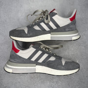 adidas ZX 500 RM Grey Four Scarlet pre-owned size 11