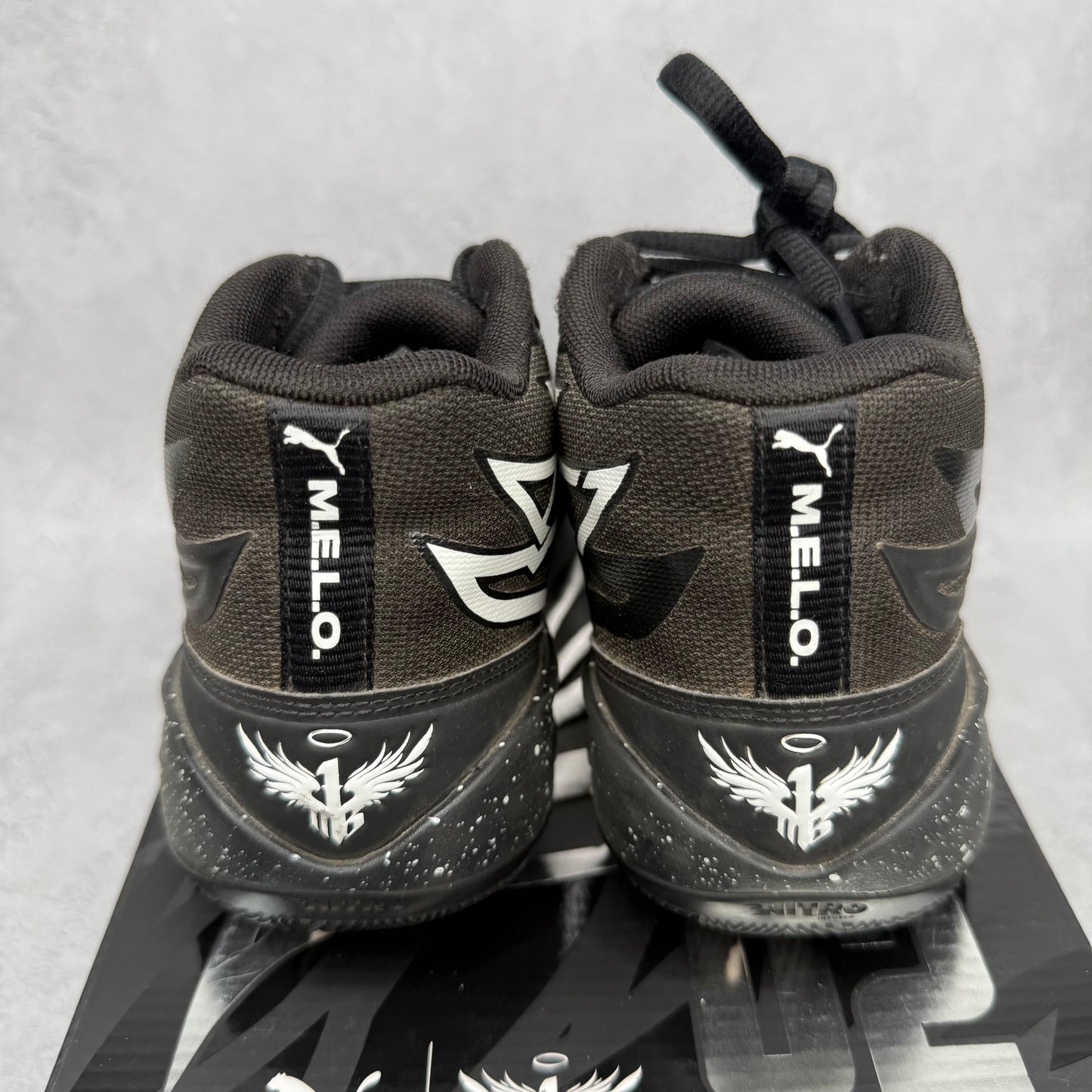 Puma LaMelo Ball MB.02 Oreo (GS) *pre-owned* SIZE 5.5Y