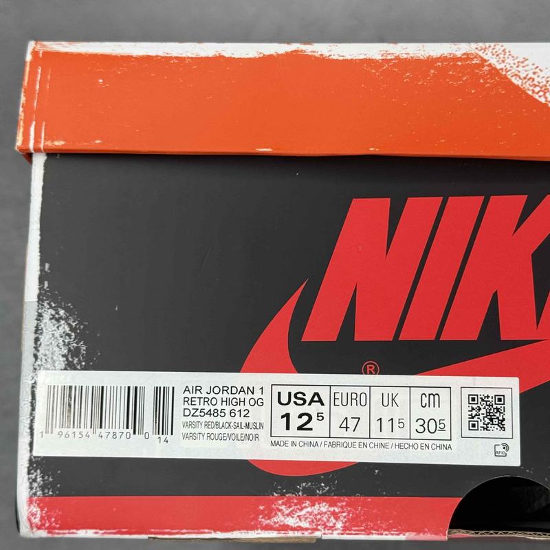 Jordan 1 Retro High OG Chicago Lost and Found - Kicks Collective PA - Jordan - DZ5485 - 612 - Men's Shoes - 12.5M/14W - Brand New