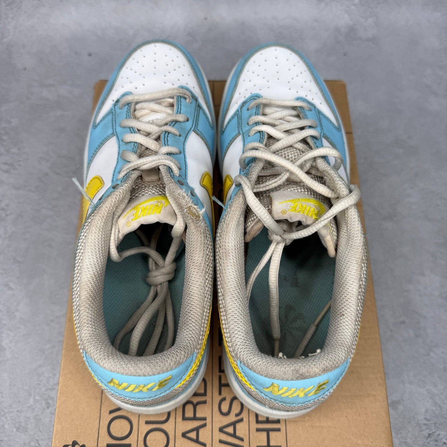 Nike Dunk Low Next Nature Homer Simpson (GS) *pre - owned* SIZE 6.5Y - Kicks Collective PA - Nike - DX3382-400 - Kid's Shoes - 6.5Y - Pre - Owned