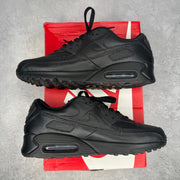 Nike Air Max 90 Leather Triple Black *pre-owned* SIZE 8.5 - Kicks Collective PA - Nike - CZ5594-001 - Men's Shoes - 8.5M/10W - Pre-Owned