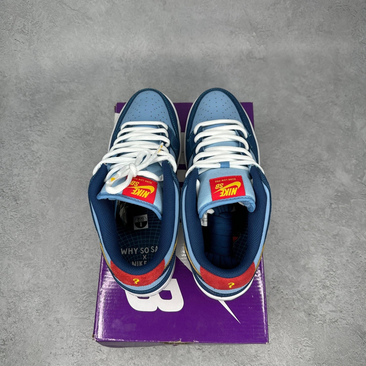 Nike SB Dunk Low Pro Why So Sad? - Kicks Collective PA - Nike - DX5549 - 400 - Men's Shoes - 8M/9.5W - Brand New