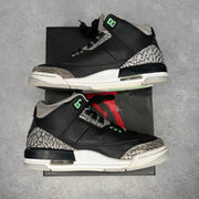 Jordan 3 Retro Green Glow (GS) *pre-owned* SIZE 5Y