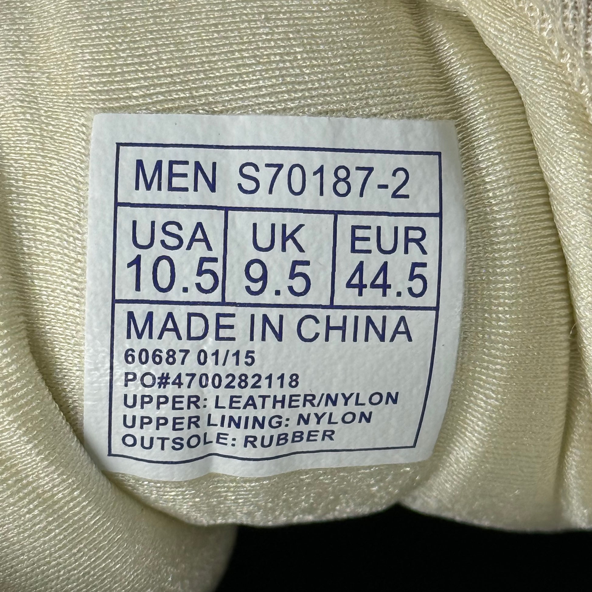 Saucony Shadow Master UBIQ Atlantic Tide *pre-owned* SIZE 10.5