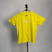 Supreme Bandana Box Logo Tee Yellow *pre-owned* SIZE L