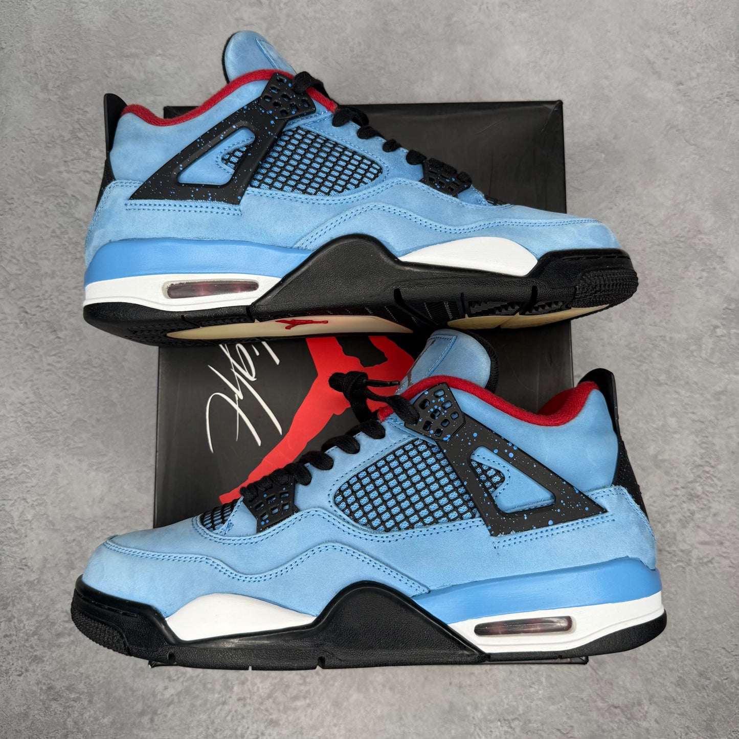 Jordan 4 Retro Travis Scott Cactus Jack VNDS *pre-owned* SIZE 11.5