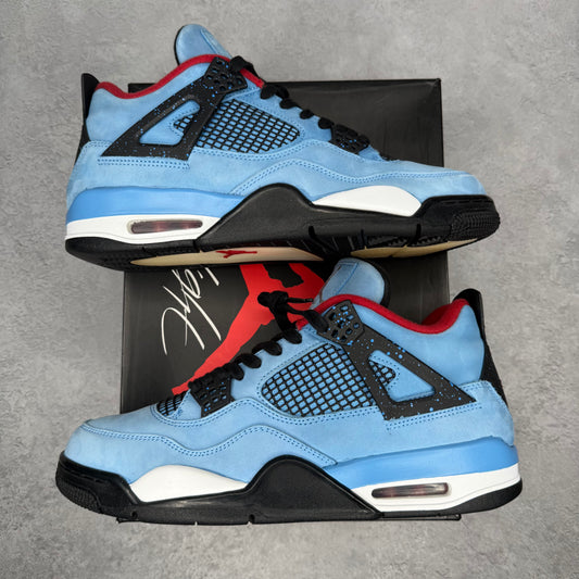 Jordan 4 Retro Travis Scott Cactus Jack VNDS *pre-owned* SIZE 11.5
